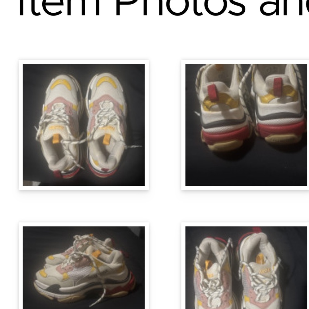 Balenciaga Multicolor Women's Sneakers